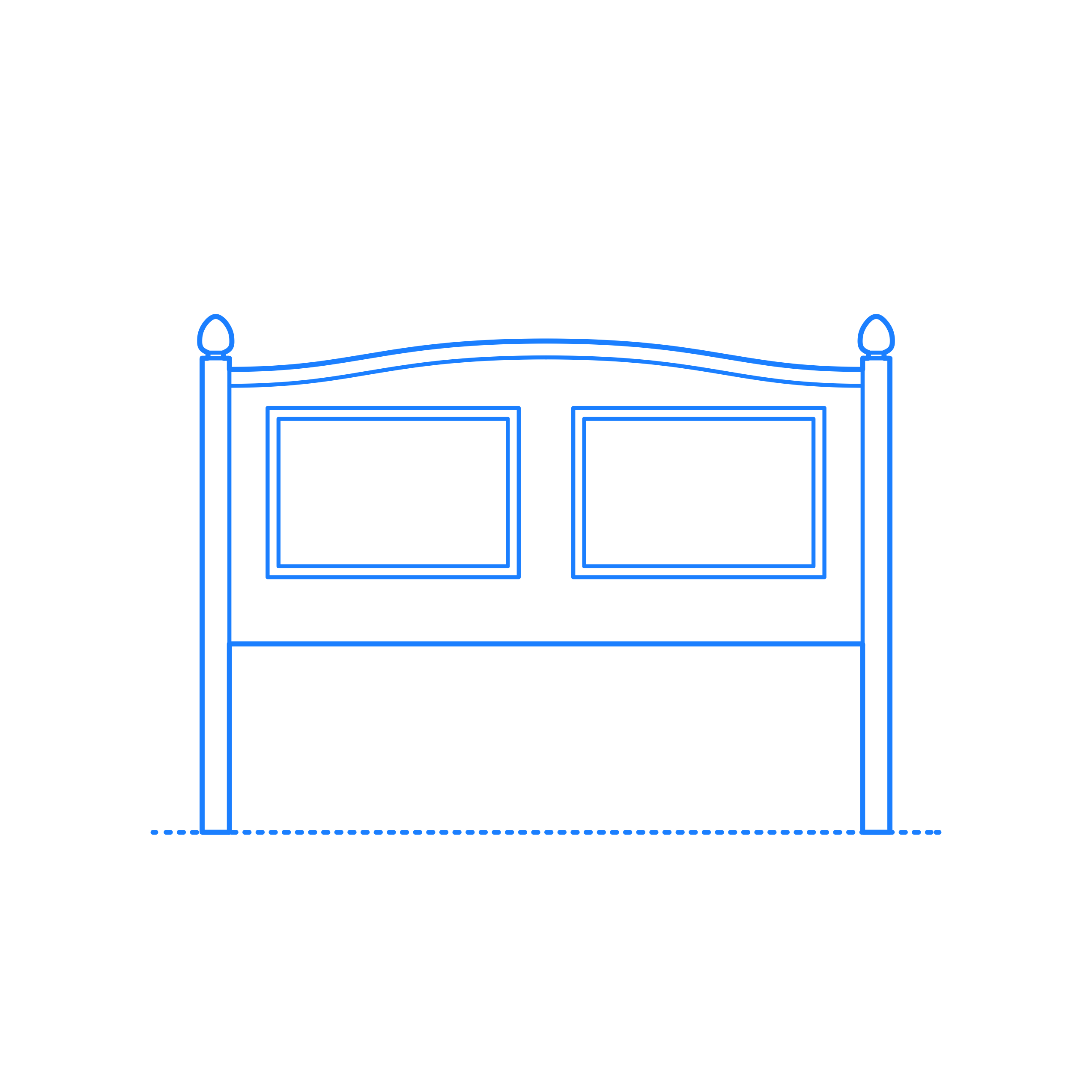 Furniture Headboard Ikea Hornsund Headboard Sticker Outline Svg File Free Vectors